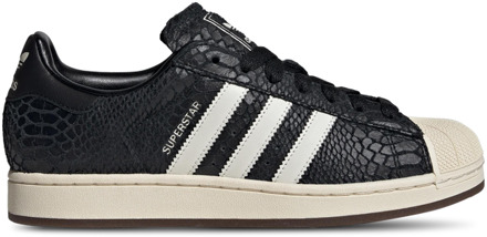 adidas Superstar Sneakers Dames - Zwart - Maat 36 2/3 - Leer Black
