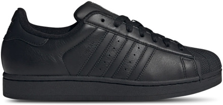 adidas Superstar Sneakers Dames - Zwart - Maat 38 2/3 - Leer Black