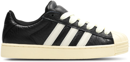 adidas Superstar Sneakers Dames - Zwart - Maat 39 1/3 - Leer Black