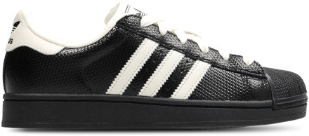 adidas Superstar Sneakers Dames - Zwart - Maat 40 2/3 - Leer Black