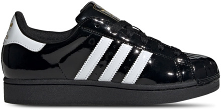adidas Superstar Sneakers Dames - Zwart - Maat 40 2/3 - Leer Black