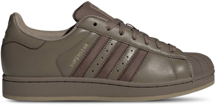 adidas Superstar Sneakers Heren - Bruin - Maat 48 - Leer Brown