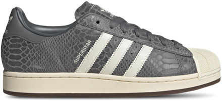 adidas Superstar Sneakers Heren - Grijs - Maat 49 1/3 - Leer Grey