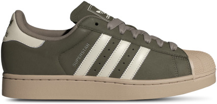 adidas Superstar Sneakers Heren - Groen - Maat 48 2/3 - Leer Green