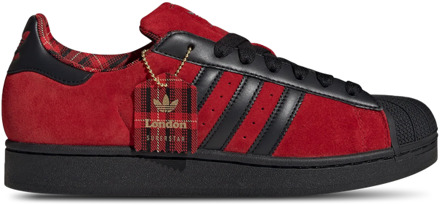 adidas Superstar Sneakers Heren - Rood - Maat 48 2/3 - Mesh/Synthetisch Red