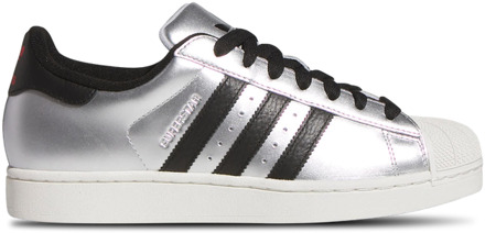 adidas Superstar Sneakers Heren - Zilver - Maat 48 2/3 - Leer Silver