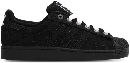 adidas Superstar Sneakers Heren - Zwart - Maat 41 2/3 - Leer Black