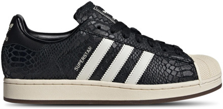 adidas Superstar Sneakers Heren - Zwart - Maat 43 1/3 - Leer Black