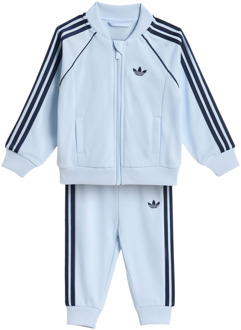 adidas Superstar Trainingspakken Baby - Blauw - Maat 81 - 86 CM - Poly Mesh Blue