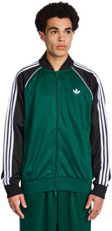 adidas Superstar Trainingspakken Heren - Groen - Maat L - Poly Tricot Green