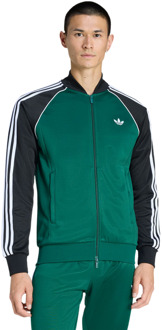 adidas Superstar Trainingspakken Heren - Groen - Maat XXL - Poly Tricot Green