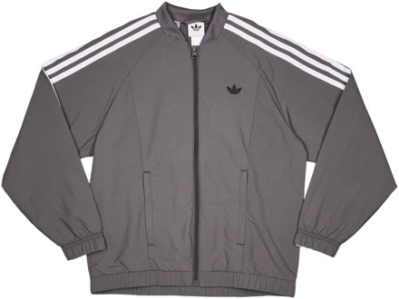 adidas Superstar Trainingspakken Kinder - Grijs - Maat 123 - 129 CM - Poly Woven Grey