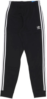 adidas Sweatpants met contrastlogo Adidas , Black , Heren