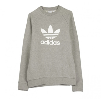 adidas Sweatshirt Adidas , Gray , Heren - Xl,L