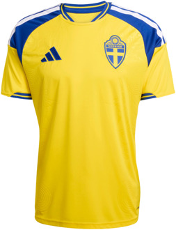 adidas Sweden 26 Home Jersey Truien/Replica's Heren - Geel - Maat XXXL - Poly Mesh Yellow