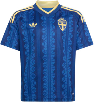 adidas Sweden Truien/Replica's Kinder - Blauw - Maat 123 - 129 CM - Poly Mesh Blue