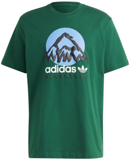 adidas T-Shirt, Klassieke Stijl Adidas , Green , Heren - XL