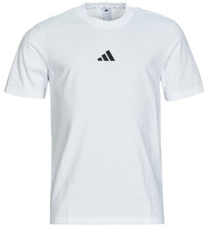 adidas T-shirt Korte Mouw adidas Essentials Small Logo Single Jersey T-Shirt" Wit - XXL, S, M, L, XL, XS, 3XL