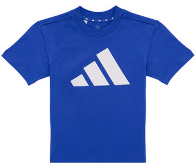 adidas T-shirt Korte Mouw adidas JC9717" Blauw - 3 / 4 jaar,4 / 5 jaar,5 / 6 jaar,6 / 7 jaar,7 / 8 jaar