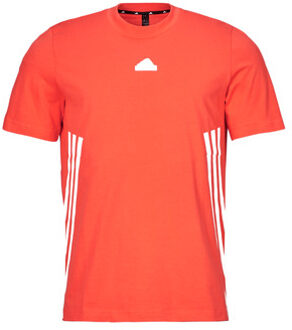 adidas T-shirt Korte Mouw adidas M FI 3S REG T" Oranje - M, L, XL
