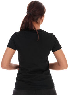 adidas T-shirt - Vrouwen - zwart/wit