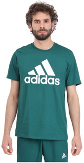 adidas T-Shirts Adidas , Green , Heren - 2Xl,Xl,M,S,Xs