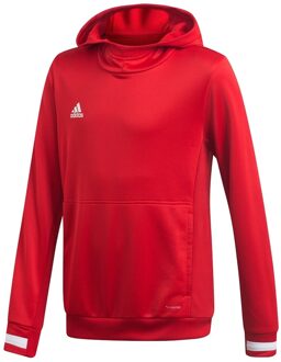 adidas T19 Hoodie kinderen - Rood - maat 152