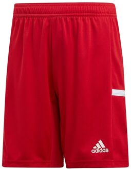 adidas T19 Knitted Short kinderen - Rood - maat 128