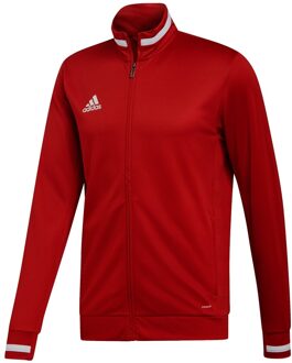 adidas T19  Sportjas - Maat XXL  - Mannen - rood/wit