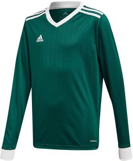 adidas Tabela 18 LS Jersey JR - Groen - Kinderen - maat  152