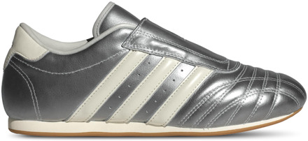 adidas Taekwondo Sneakers Dames - Zilver - Maat 38 - Leer Silver