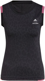 adidas Tapered RM Tanktop Dames-Zwart - S