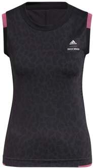 adidas Tapered RM Tanktop Dames-Zwart - S