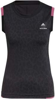 adidas Tapered RM Tanktop Dames-Zwart - XS,S,M,L,XL