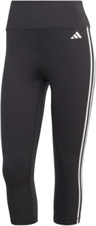 adidas TE 3S 34 Sportlegging Dames Kort S Zwart