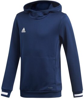 adidas Team 19 Hoody - Sweaters  - blauw donker - 116