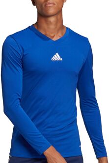 adidas Team Base Tee  - Blauw - Heren - maat  L