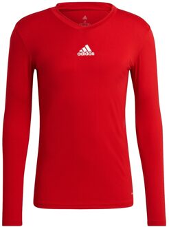 adidas Team Base Tee  - Rood - Heren - maat  L