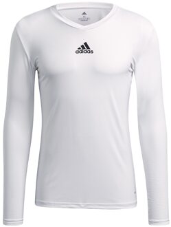 adidas Team Base Tee  - Wit - Heren - maat  L