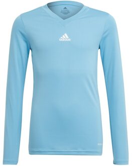 adidas Team Base Tee Youth - Blauw - Kinderen - maat  116