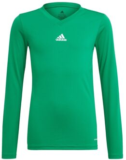 adidas Team Base Tee Youth - Groen - Kinderen - maat  116