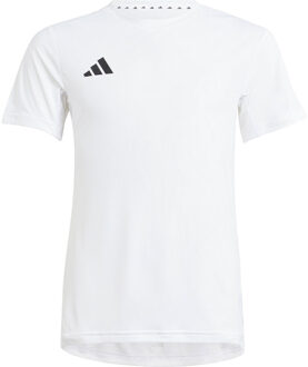 adidas Team T-Shirt Kids wit - 116