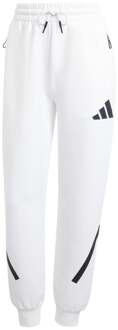 adidas Teamgeest Witte Sportieve Broek Adidas , White , Dames - L,M,S,Xs