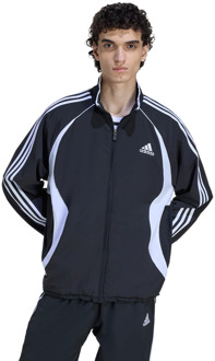 adidas Teamgeist Adicolor Track Top Trainingspakken Heren - Zwart - Maat XS - Poly Mesh Black