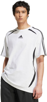 adidas Teamgeist Cotton T-shirt T-shirts Heren - Wit - Maat XL - Katoen Jersey White