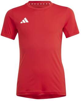adidas Teamwear Hardloopshirt Kinderen rood - 176