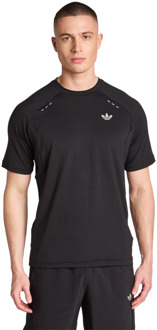 adidas Tech Essentials T-shirts Heren - Zwart - Maat XS - Poly Jersey Black