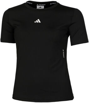 adidas Tech-Fit Train T-shirt Dames zwart - XL