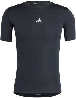 adidas TechFit Compression T-shirt Heren zwart - M