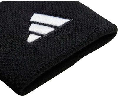 adidas Tennis polsbandje (set van 2) - maat One size Zwart